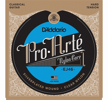 D'ADDARIO EJ46 -- ������ ��� ������������ ������ Silver, Hard Tension