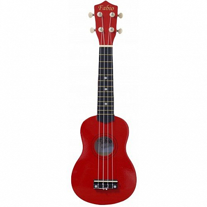 FABIO(BELUCCI) XU21-11 RED -- укулеле,сопрано, цвет красный