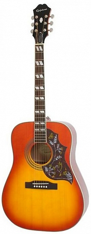 EPIPHONE HUMMINGBIRD PRO ACOUSTIC/ELECTRIC W/SHADOW FADED CHERRY BURST -- - 