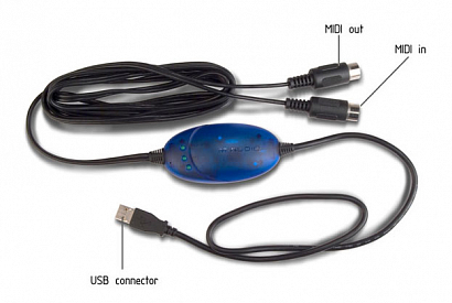 M-AUDIO MIDISPORT UNO USB -- ������������ USB MIDI-���������