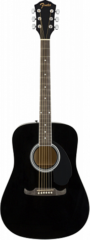 FENDER FA-125 DREADNOUGHT, BLACK WN --    ,  