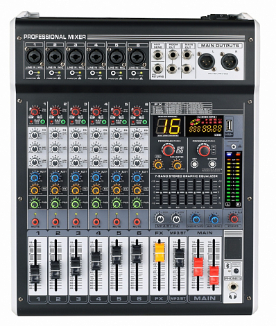 LAUDIO GL-6X -- ��������� �����, 6 ������� MP3, Bluetooth ����������� ��������: SPX