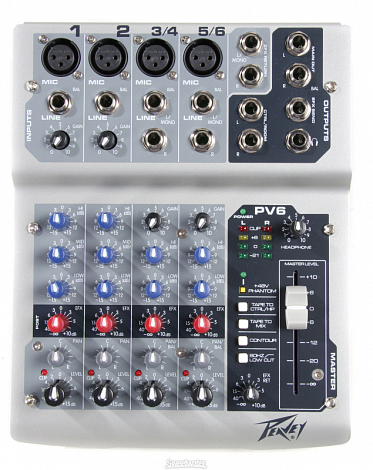 PEAVEY PV 6 USB --  , 4 , 2 , USB 