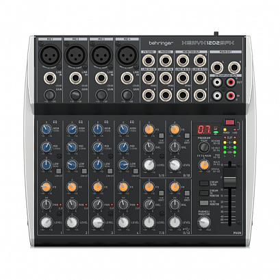 BEHRINGER XENYX 1202SFX --  , 12 , 4  , USB, FX 