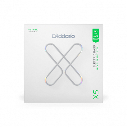 D'ADDARIO XSB45105 XS Nickel -- �������� ����� ��� ���-������, ��������������, 45-105