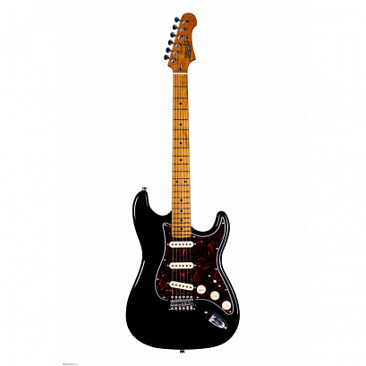 JET JS-300 BK -- �������������, Stratocaster, ������ ����, 22 ����,  SSS, tremolo, ���� BK